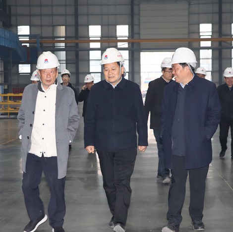 鞏義市委書(shū)記袁聚平到公司參觀指導(dǎo)