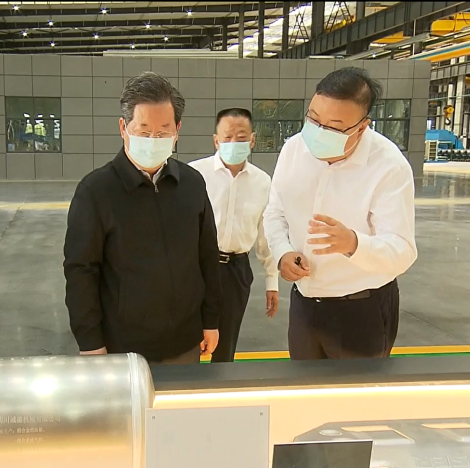 河南省委書(shū)記樓陽(yáng)生到公司參觀指導(dǎo)